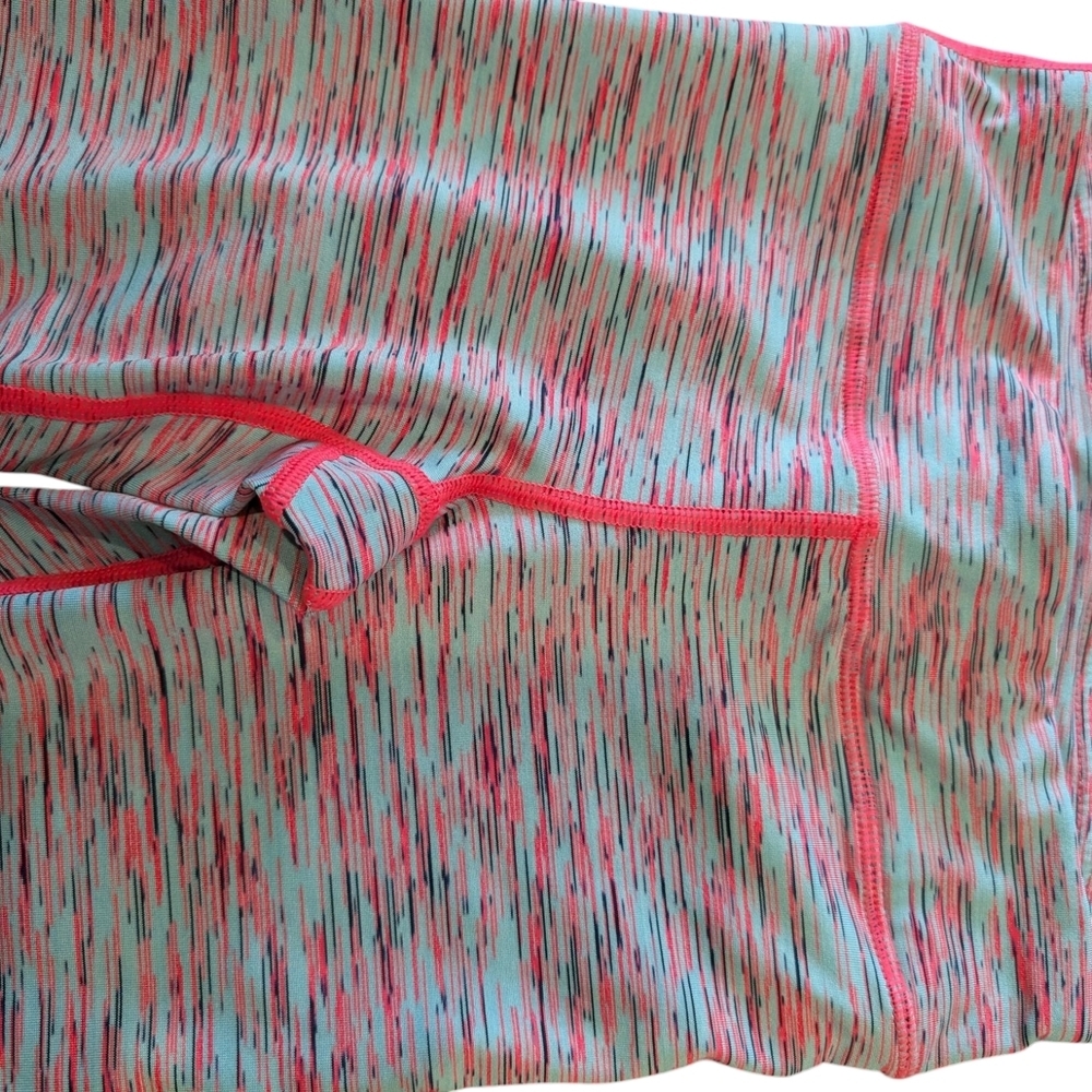 2/$20 90 Degrees Colorful Smooth Stretch Leggings and Justice Black Shorts - Picture 2 of 3